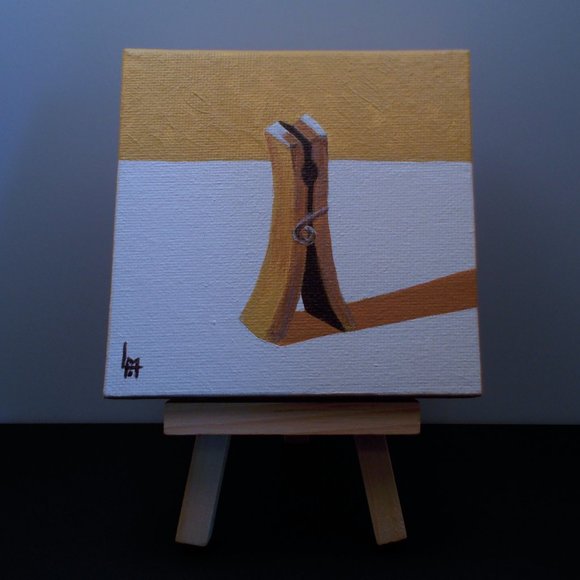 Acrylic Painting - Laundry Time! - Picture 2 of 5